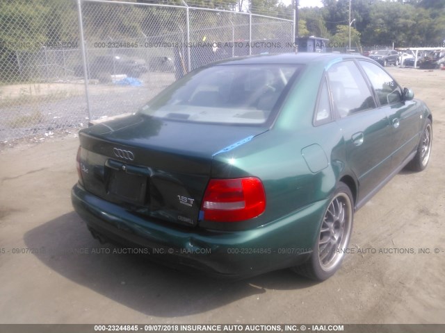 WAUDC68D01A120683 - 2001 AUDI A4 1.8T QUATTRO GREEN photo 6