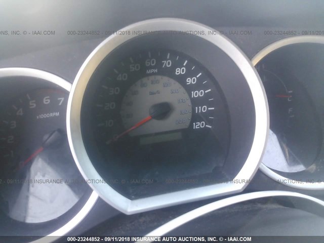 5TELU42N39Z650794 - 2009 TOYOTA TACOMA DOUBLE CAB 银色 照片 7