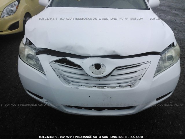 4T1BE46K77U570974 - 2007 TOYOTA CAMRY NEW GENERAT CE/LE/XLE/SE WHITE photo 6