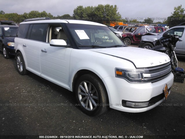 2FMHK6D8XFBA05743 - 2015 FORD FLEX LIMITED WHITE photo 1