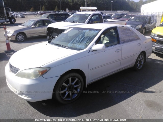 4T1BE32K82U080505 - 2002 TOYOTA CAMRY LE/XLE/SE Ağ foto 2