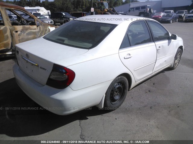 4T1BE32K82U080505 - 2002 TOYOTA CAMRY LE/XLE/SE Ağ foto 4