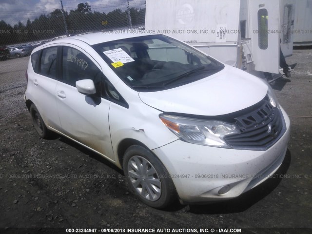 3N1CE2CP2FL414995 - 2015 NISSAN VERSA NOTE S/S PLUS/SV/SL/SR WHITE photo 1