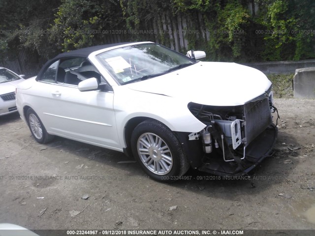 1C3LC55RX8N262149 - 2008 CHRYSLER SEBRING TOURING WHITE photo 1