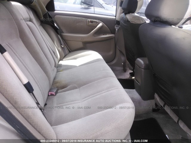4T1BG22K1YU696107 - 2000 TOYOTA CAMRY CE/LE/XLE 金色 照片 8