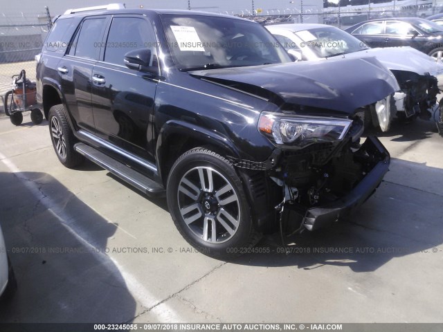 JTEBU5JR5G5391792 - 2016 TOYOTA 4RUNNER SR5 PREM/LTDL/TRAIL/TRD შავი ფოტო 1