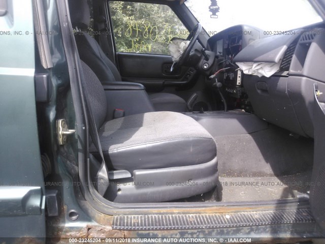 1J4FF68S1XL532720 - 1999 JEEP CHEROKEE SPORT/CLASSIC მწვანე ფოტო 5