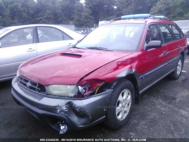 4S3BG6850X6620619 - 1999 SUBARU LEGACY OUTBACK/SSV/LIMITED/30TH RED photo 6