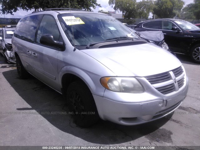 2D4GP24RX5R241031 - 2005 DODGE GRAND CARAVAN SE SILVER photo 1