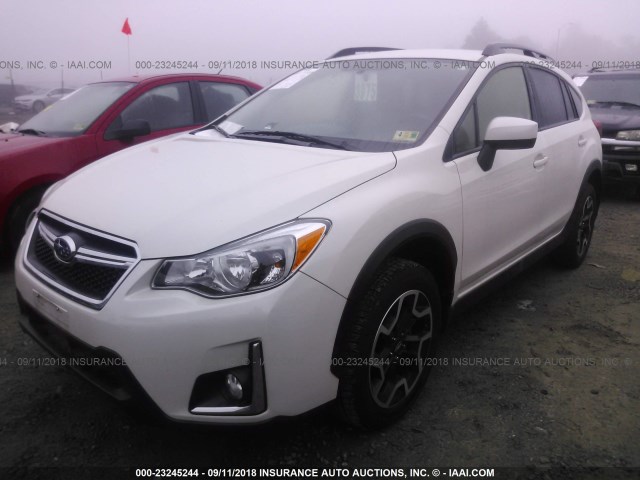 JF2GPABC1G8255793 - 2016 SUBARU CROSSTREK PREMIUM WHITE photo 2