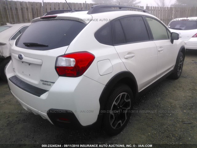 JF2GPABC1G8255793 - 2016 SUBARU CROSSTREK PREMIUM WHITE photo 4