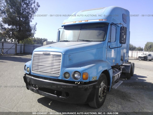1FUJBBCGX5LN55538 - 2005 FREIGHTLINER CONVENTIONAL ST120 BLUE photo 2