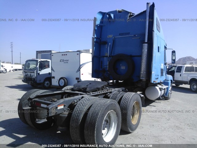 1FUJBBCGX5LN55538 - 2005 FREIGHTLINER CONVENTIONAL ST120 BLUE photo 4