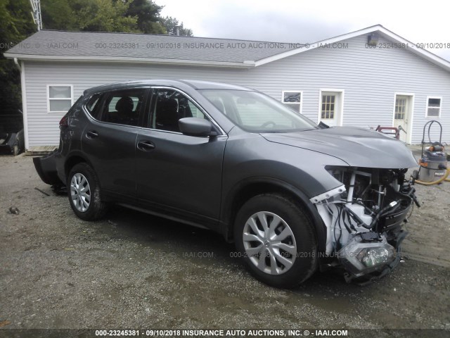 5N1AT2MV2JC785419 - 2018 NISSAN ROGUE SV/SL GRAY photo 1