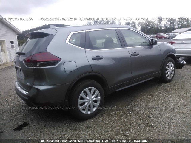 5N1AT2MV2JC785419 - 2018 NISSAN ROGUE SV/SL GRAY photo 4