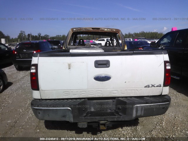 1FTXW43RX8EC44624 - 2008 FORD F450 SUPER DUTY WHITE photo 8