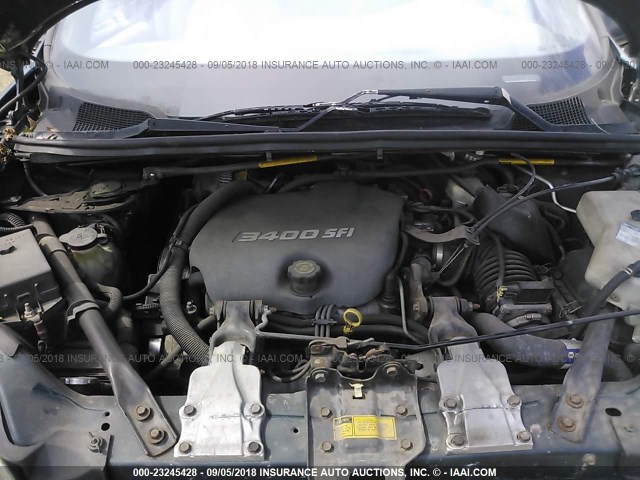 1GMDX06E1VD116593 - 1997 PONTIAC TRANS SPORT  GREEN photo 10