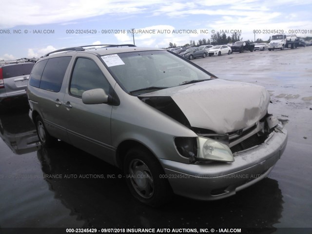 4T3ZF13C13U534951 - 2003 TOYOTA SIENNA LE/XLE TAN photo 1