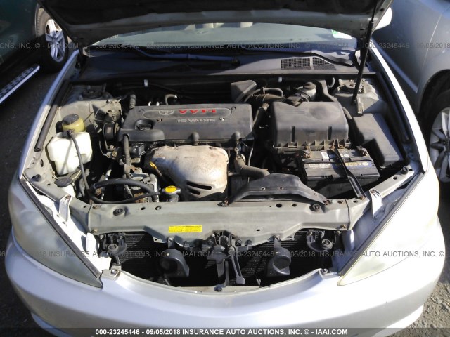 4T1BE32K83U128473 - 2003 TOYOTA CAMRY LE/XLE/SE Gümüş foto 10