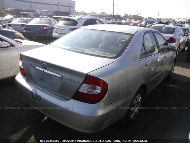 4T1BE32K83U128473 - 2003 TOYOTA CAMRY LE/XLE/SE Gümüş foto 4