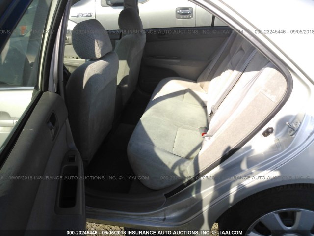 4T1BE32K83U128473 - 2003 TOYOTA CAMRY LE/XLE/SE Gümüş foto 8