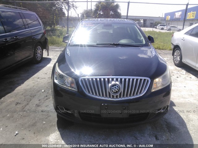 1G4GC5ED6BF142444 - 2011 BUICK LACROSSE CXL BLACK photo 6