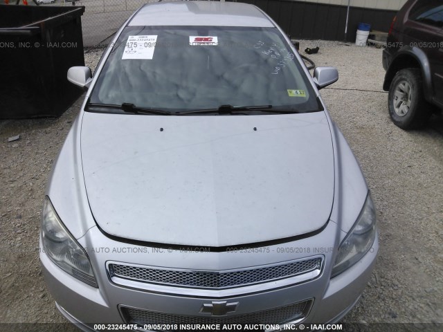 1G1ZC5E19BF323355 - 2011 CHEVROLET MALIBU 1LT SILVER photo 6