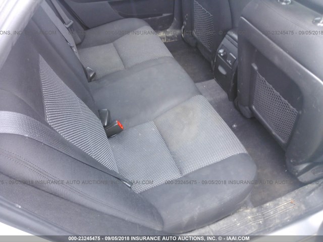 1G1ZC5E19BF323355 - 2011 CHEVROLET MALIBU 1LT SILVER photo 8