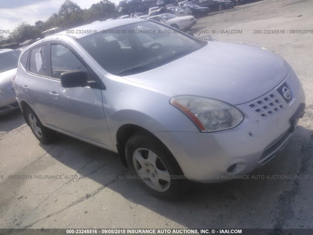 JN8AS58V88W409551 - 2008 NISSAN ROGUE S/SL SILVER photo 1