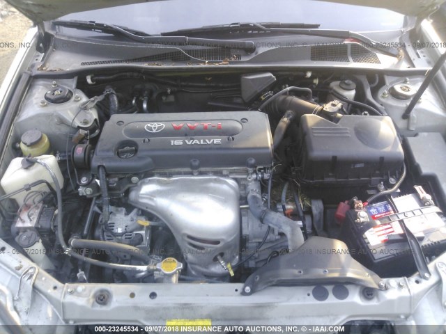 4T1BE30K93U699814 - 2003 TOYOTA CAMRY LE/XLE/SE Күміс фото 10