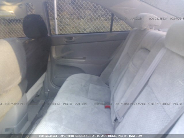 4T1BE30K93U699814 - 2003 TOYOTA CAMRY LE/XLE/SE Күміс фото 8
