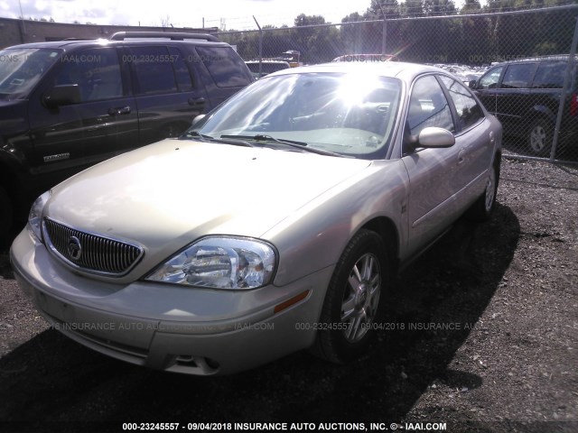 1MEFM55S24A627240 - 2004 MERCURY SABLE LS PREMIUM GOLD photo 2