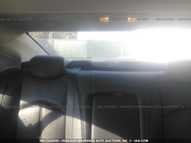 1G6DF577980172297 - 2008 CADILLAC CTS BLACK photo 8