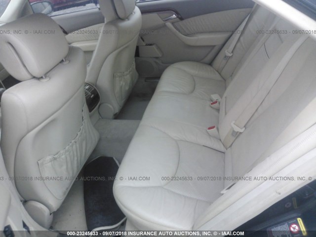 WDBNG70J93A370251 - 2003 MERCEDES-BENZ S 430 GRAY photo 8