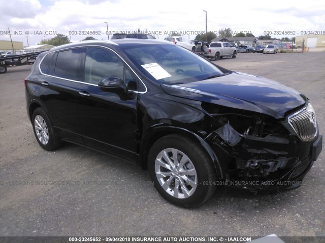 LRBFXBSA5HD161485 - 2017 BUICK ENVISION ESSENCE 黑色 照片 1
