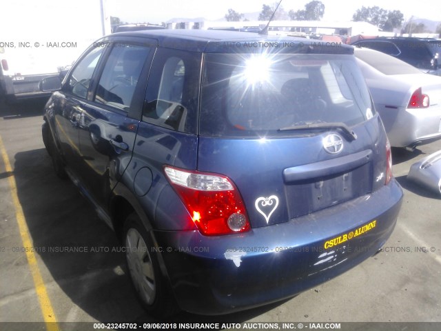 JTKKT624565003113 - 2006 TOYOTA SCION XA ლურჯი ფოტო 3