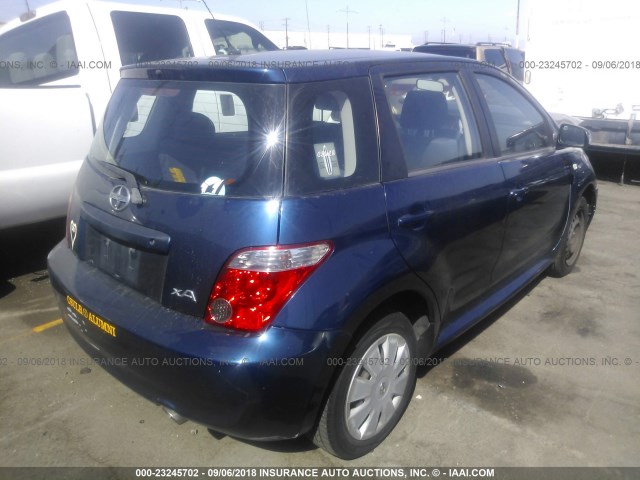 JTKKT624565003113 - 2006 TOYOTA SCION XA ლურჯი ფოტო 4