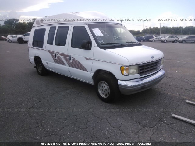 1FDEE14NXRHA00763 - 1994 FORD ECONOLINE E150 VAN WHITE photo 1