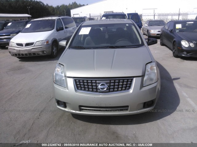 3N1AB61E77L724635 - 2007 NISSAN SENTRA 2.0/2.0S/2.0SL GOLD photo 6