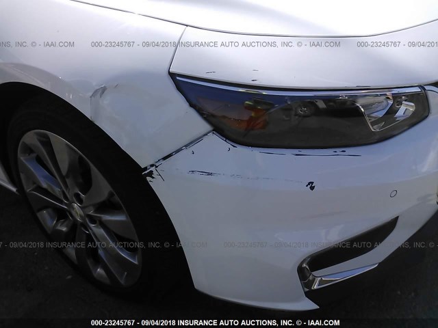 1G1ZH5SX7GF202079 - 2016 CHEVROLET MALIBU PREMIER 白色 照片 6