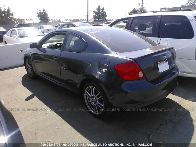 JTKDE177760081589 - 2006 TOYOTA SCION TC 灰色 照片 3