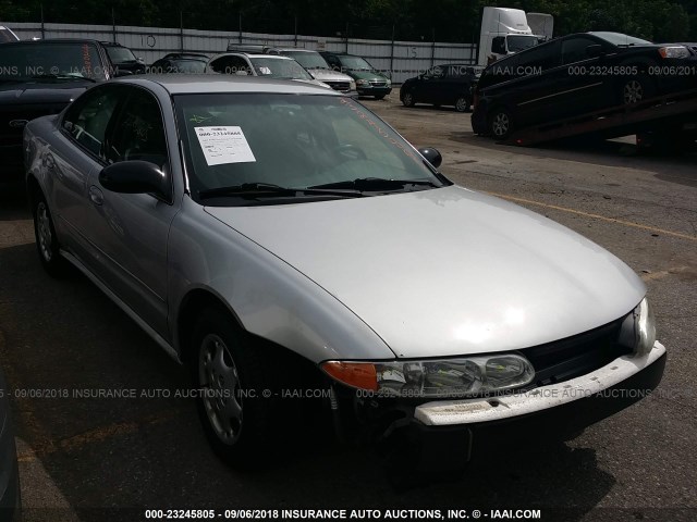 1G3NK52T51C196893 - 2001 OLDSMOBILE ALERO GX SILVER photo 1