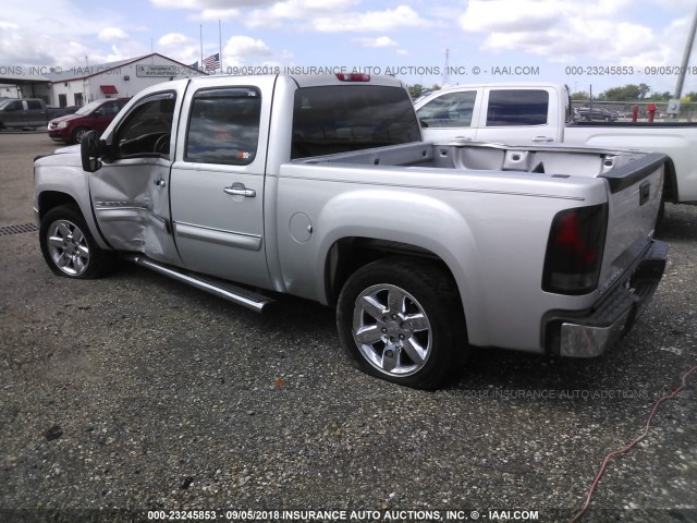 3GTP1VE03DG244194 - 2013 GMC SIERRA C1500 SLE SILVER photo 3