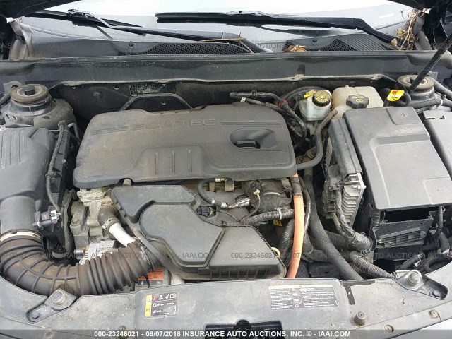 1G11D5RR9DF101427 - 2013 CHEVROLET MALIBU 1LT BLACK photo 10