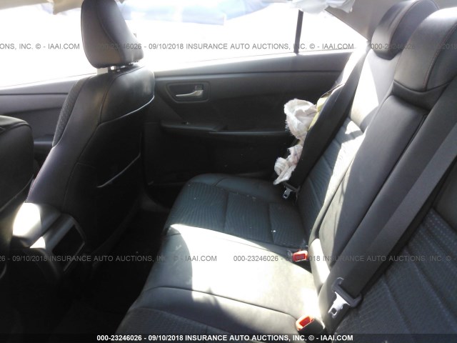 4T1BF1FK3FU048563 - 2015 TOYOTA CAMRY LE/XLE/SE/XSE BLACK photo 8