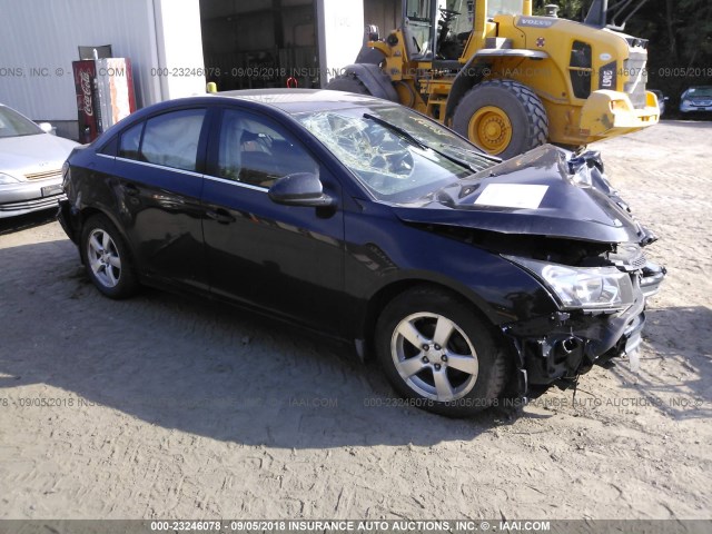 1G1PF5SC1C7328730 - 2012 CHEVROLET CRUZE LT BLACK photo 1