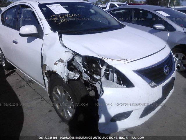 3N1CN7AP9CL894965 - 2012 NISSAN VERSA S/SV/SL WHITE photo 6