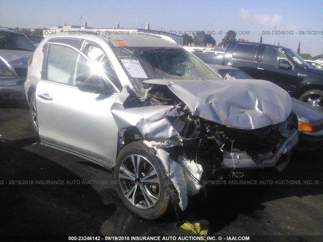 5N1AT2MV0JC742925 - 2018 NISSAN ROGUE SV/SL SILVER photo 1