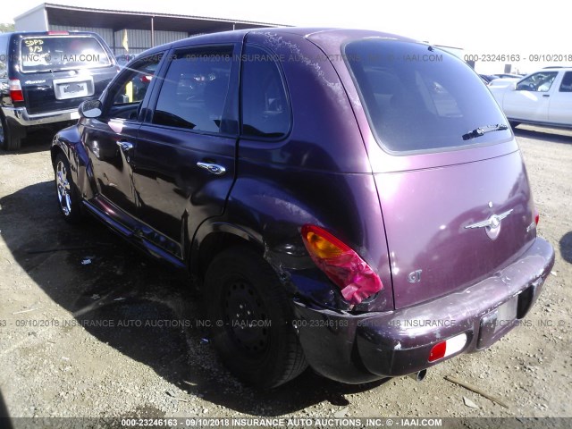 3C4FY78G83T513968 - 2003 CHRYSLER PT CRUISER GT RED photo 3