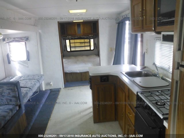 4X4TSME20WA002756 - 1998 FOREST RIVER SALEM TRAVEL TRAILERS  WHITE photo 7